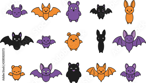 Photography Halloween Bat vector design