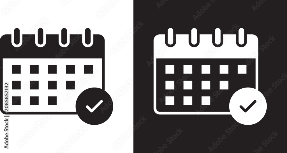 Foto Calendar check icon