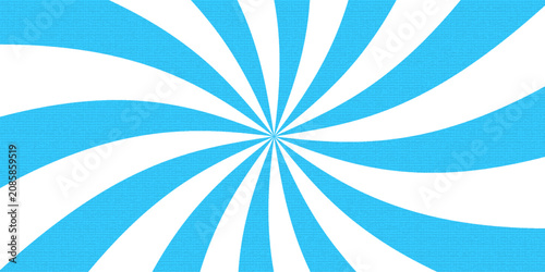 Bild auf Leinwand Turquoise blue Spiral on transparent background