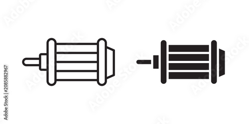 Obraz na płótnie Car alternator icon