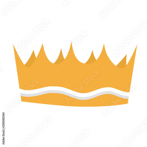 Bild auf Leinwand Golden crown for king queen winner champion success