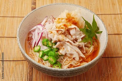 冷しゃぶおろし素麺