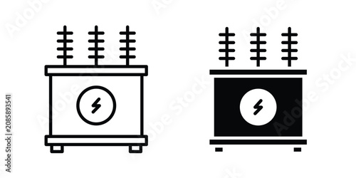 Cuadro en lienzo Transformer icon