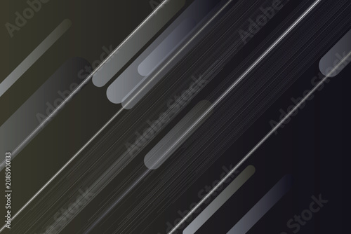 Foto Abstract cylindrical streaks in gradient black and silver tones cylinders