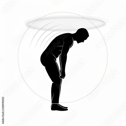 invisible pressure concept overworked employee vector