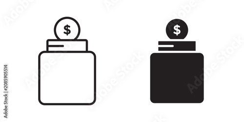 Foto tip jar icon