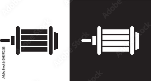 Konstfotografi Car alternator icon