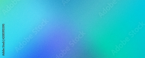 фотографія Amazing Blue Green Blur Gradient With Grainy Noise Texture