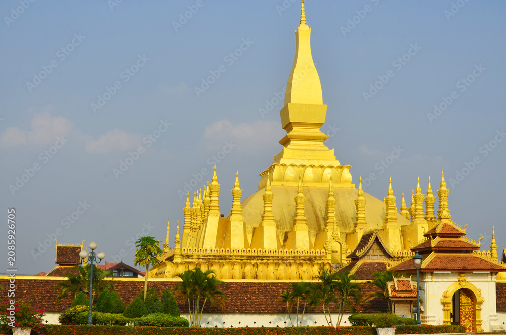 Obraz premium VIENTIANE LAOS: Pha That Luang 