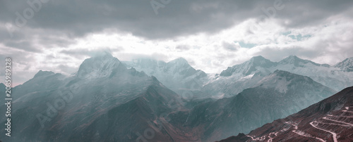 Bild auf Leinwand Cordillera