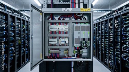 Server Room Electrical Control Cabinet for Data Center Infrastructure