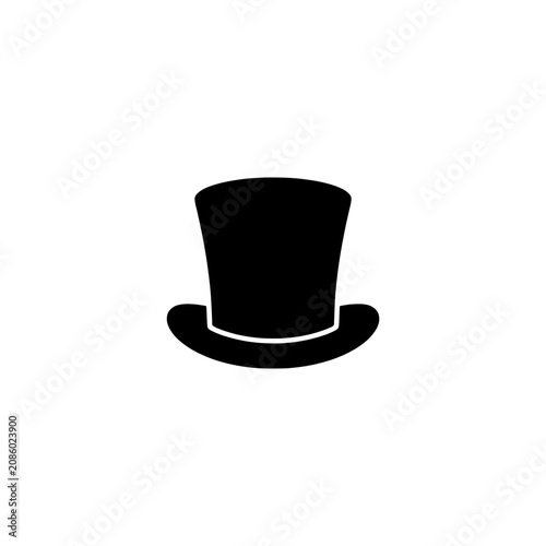Fotografía Classic magician top hat with narrow brim vector