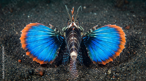gurnard lionfish beautiful fin