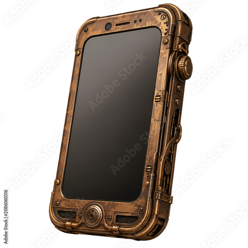 Steampunk Smartphone Mockup
