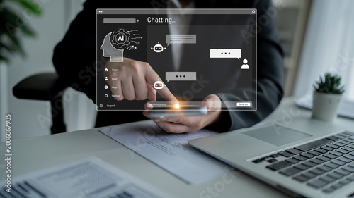 Foto AI image generator interface enables image, AI, and generator process by convert