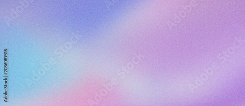 фотографія Holographic gradient background with grainy texture, soft pastel purple and blue blurred aesthetic, ethereal lo-fi vaporwave wallpaper, dreamy iridescent color transition for digital design