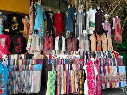 Clothing Shop with Mannequins in Hoi An