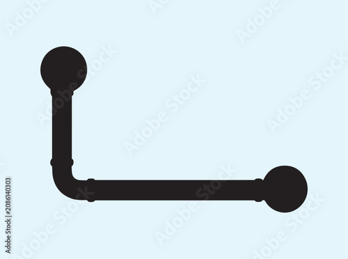 Home modification product asset representing a durable wall mounted balance bar