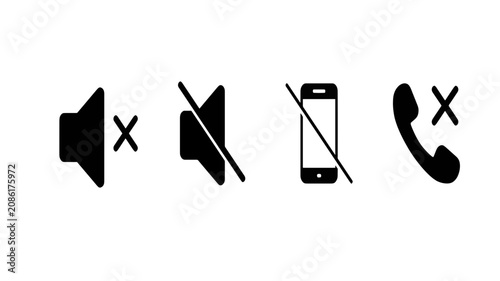 Konstfotografi Muted & Disconnected Icons