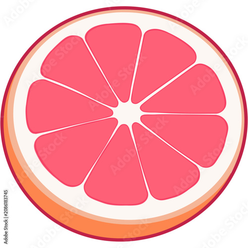 Pink grapefruit drink