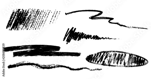 Obraz na plátně Doodle sketch style of sketchy pen and scribble hand drawn illustration for concept design