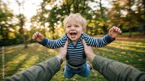 happy young boy