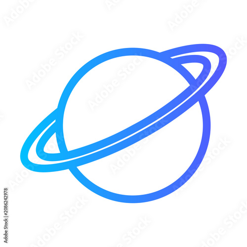 planet gradient icon