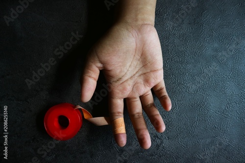 Quadro su tela A roll of medical tape (surgical tape)