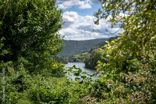 an der Mosel entdeckten wir dieses stille Fenster zur Landschaft. Der Fluss glitzerte zwischen sattem Grün, die Hügel schienen sich schützend um das Tal zu legen und für einen Moment war alles ganz ru