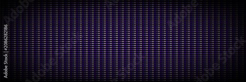 Tableau sur toile Dark purple pixel screen pattern