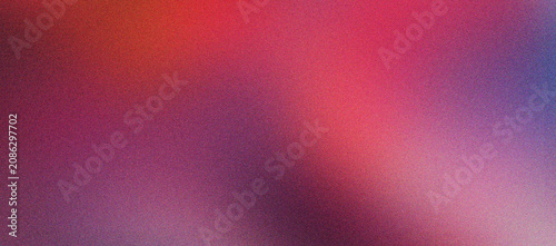 Canvastavla Vibrant grainy gradient background with soft purple and red hues