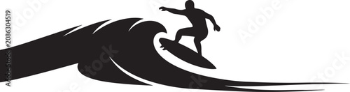 Photography Surfer silhouette vector riding ocean wave surfing extreme water sport isolated on transparent background eps