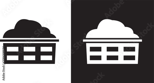 Fotografía Laundry hamper icon