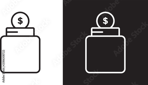 Foto tip jar icon