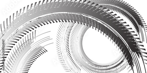 Foto Tire track