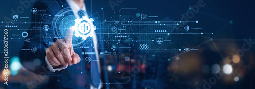 Foto Natural Language Processing decodes human speech