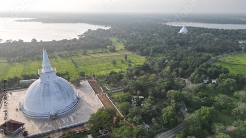 Ruwanwelisaya Stupa In Anuradhapura, Sri Lanka. 