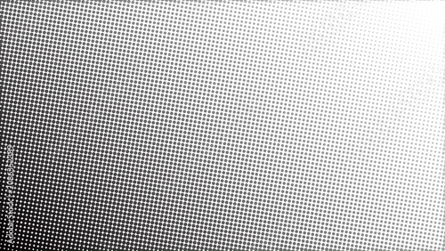 Abstract black half tone dotted texture with copy space