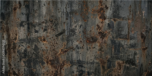 Slika na platnu rusty metal textured background