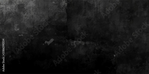 Tableau sur toile Abstract monochromatic texture of distressed concrete wall, evoking a sense of gritty decay and urban neglect