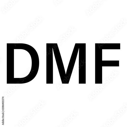DMF black-Vector