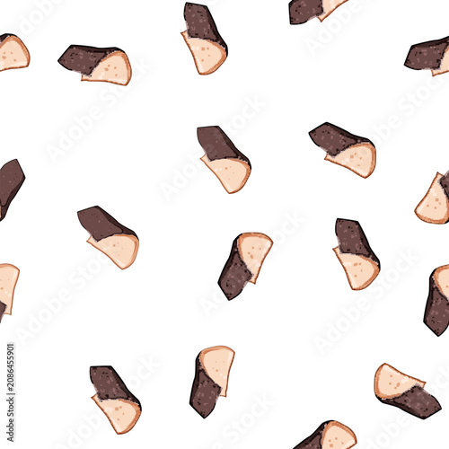 Canvastavla pattern wood sandpaper cartoon