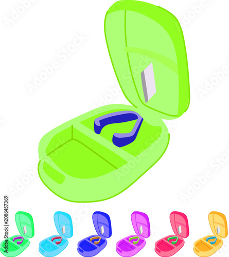 Fotografie dosage pill cutter cartoon