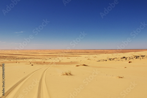 Foto Nature of Sahara Desert, Mauritania, West Africa