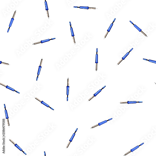 Obraz na plátně pattern circuit soldering iron cartoon