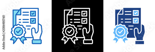 Information Assurance triplestyle icon