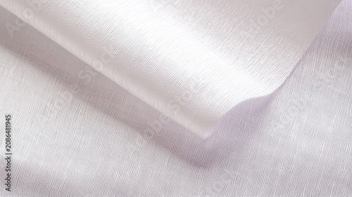 Abstract Silver Glitter Texture Background with Soft Folded Paper Effect and Elegant Shimmering Light