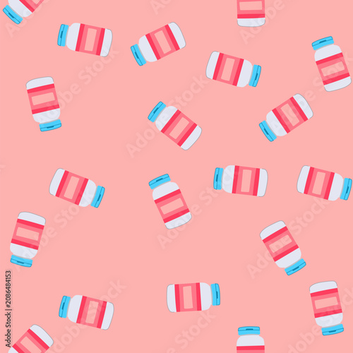 Fotografia pattern treatment antibiotic pills cartoon