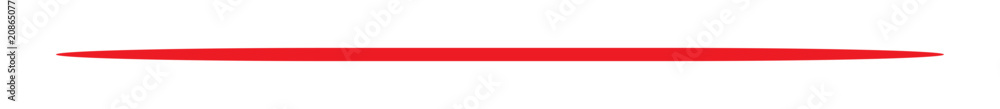 Obraz premium Red thin horizontal line design 