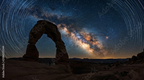 Utah Desert Milky Way Arch.